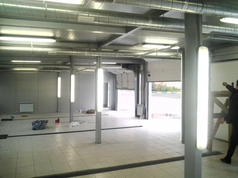 Монтаж вентиляции на автомойках